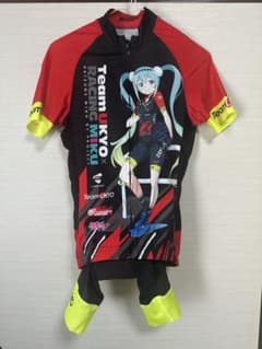 ATLAS Team UKYO 初音ミク サイクルジャージ - メルカリ