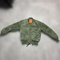 MA-1フライトジャケット Sサイズ オリーブグリーン - メルカリ