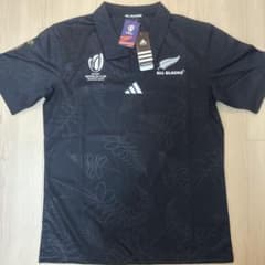 【新品タグ付】オールブラックス ラグビーW杯2023 レプリカジャージ L 新品タグ付】オールブラックス ラグビーW杯2023 レプリカジャージ L