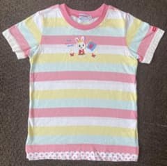 お買い得⭐︎定価16500新品未使用タグつきミキハウス うさぎ刺繍 Tシャツ 90 美品！ミキハウスMIKI HOUSE ウサギ刺繍 ボーダーTシャツ 120cm - メルカリ