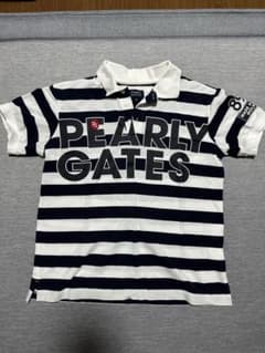 PEARLY GATES ストライプポロシャツ サイズ1 新品 PEARLY GATES ストライプ ポロシャツ サイズ4 - メルカリ