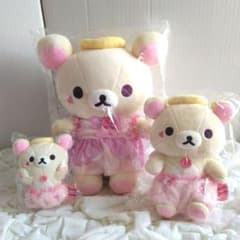 3点　リラックマストア限定　天使コリラックマ　ぬいぐるみ　セット