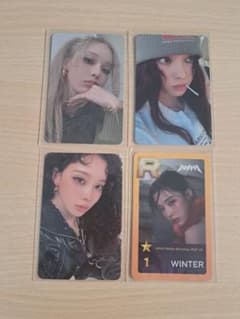 aespa ウィンター トレカ セット - メルカリ