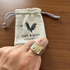 TADY&KINGインディアン印台リングK18 23号のサムネイル