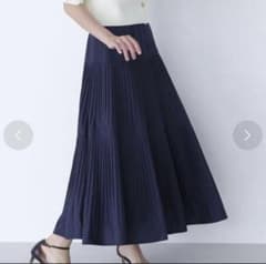NATURALBEAUTYBASIC 切替プリーツスカートのサムネイル