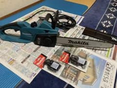 最終値下げ　マキタ　makita チェーンソー400mm おまけ付のサムネイル