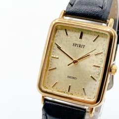 SEIKO SPIRIT メンズ 腕時計 新品電池 タンク ヴィンテージ 359 SEIKO SPIRIT メンズ 腕時計 新品電池 タンク ヴィンテージ 359 - メルカリ