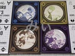 スシロー×ジョジョ コラボ限定プレート 全4種 コンプリート 陶器 飾り