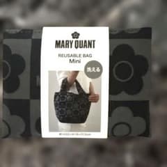 【新品】Mary Quant エコバック　ミニ　ブラック　洗えるのサムネイル