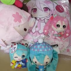メガジャンボ寝そべりぬいぐるみ 桜ミク Amazon.co.jp: セガ 初音ミクシリーズ メガジャンボ寝そべりぬいぐるみ
