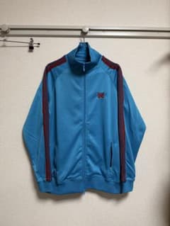 needles セットアップ 青 赤 ストライプ ジャージ Mサイズ - メルカリ