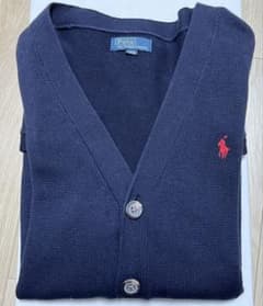 Polo by Ralph Lauren メンズカーディガン ネイビー 170 - メルカリ