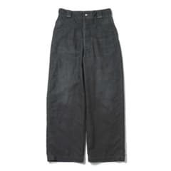 A.PRESSE Vintage Black Linen Trousers - メルカリ