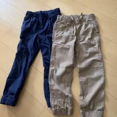 Gap kids キャンパスジョガーパンツ　120㎝　2枚セットのサムネイル