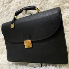 オファーマン 最大51%☆5/21〜 OFFERMANN 【美品】ドゥーニーアンドバーク　ビジネスバッグ　レザー　ダレスバッグ　ブラック ダレスバッグ ビジネス BERTI バッグ