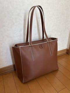 COLE HAAN トートバッグ ブラウン 通勤、通学 - メルカリ