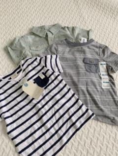 【新品未使用】タグ付き ZARA OLDNAVY Tシャツ3枚セットのサムネイル