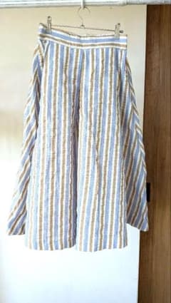 SALE！RAY CASSIN FAVORI ストライプ柄 フレアスカートのサムネイル