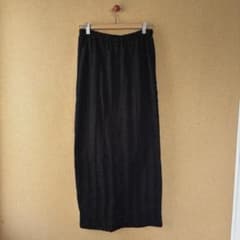 SLOBE IENA 2026 カットフリルスカート ブラック