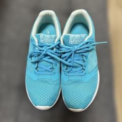 ASICS スニーカー ライトブルー