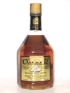 L2 CUTTY 12 골드 캡 특급 70년대 760ml