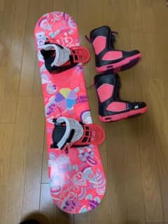 k2 スノーボード キッズ 3点セット 美品のサムネイル