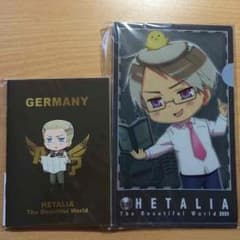 ヘタリア メモ帳＆クリアファイルのサムネイル