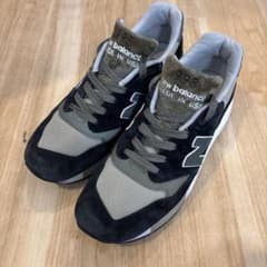 New Balance 996 ブラック/グリーンのサムネイル