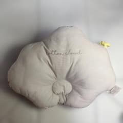 ベビー枕 雲 王冠 もこもこ グレー くすみカラーのサムネイル