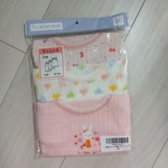 女の子タンクトップ 3枚組 90サイズのサムネイル