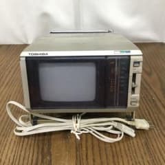 ジャンク 昭和レトロ TOSHIBA 東芝カラーテレビ シティボーイ 5V5 
