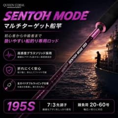 252-2 船闘モード S 落とし込みロッド 船竿 泳がせ - メルカリ