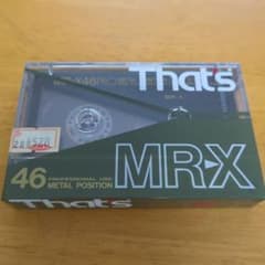 That's MR-X46 PRO メタルカセットテープ 46分のサムネイル
