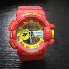 稼動中 G-SHOCK　GA400CMレッド 稼動中 G-SHOCK GA400CMレッド - メルカリ