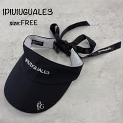 美品 1PIU1UGUALE3 LADIES' 113 GOLF リボンバイザー - メルカリ
