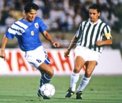 サッカー日本代表 8番　福田正博のサムネイル