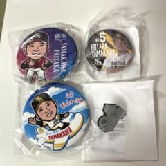 福岡ソフトバンクホークス 山川穂高 グッズ 4点セット 若鷹ガチャ