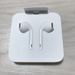 【 新品未使用 】iPhoneイヤホン イヤフォン　純正　③のサムネイル