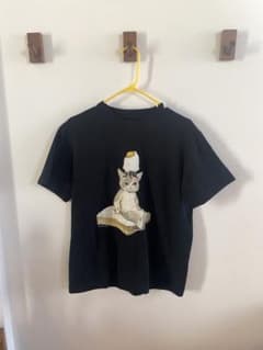 ヒグチユウコ ボリス雑貨店 Tシャツ ねこのみた夢のサムネイル