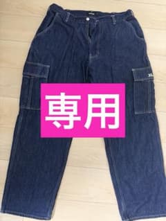 user_5638様専用 XLARGE カーゴパンツ 36 デニムブルー