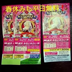 週末限定値下げ 早い者勝ち❗木下大サーカス 招待券 横浜 ペア 割引券のサムネイル