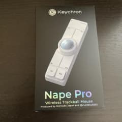 Keychron Nape Pro ワイヤレストラックボールマウス - メルカリ