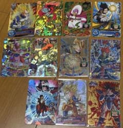 スーパードラゴンボールヒーローズ カード 11枚セットのサムネイル