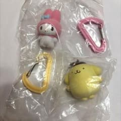 サンリオ　カラフルカラビナマスコットチャーム　マイメロディ　ポムポムプリンのサムネイル