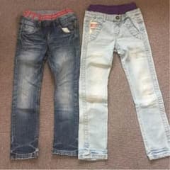 ジャンクストア☆中古 130 デニムパンツのサムネイル