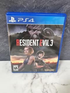 RESIDENT EVIL 3  バイオハザードRE3 北米版PS4のサムネイル