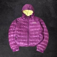 【希少】Columbia ダウンパーカ ピンク クレイターレイク 短丈 M
