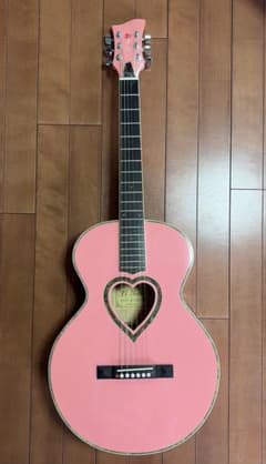 JJC-HRTK1-PPK ピンク アコースティックギター　ハート JJC-HRTK1-PPK ピンク アコースティックギター ハート - メルカリ
