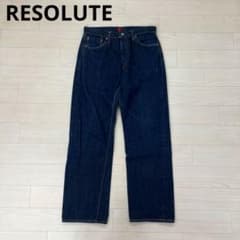 RESOLUTE リゾルト 711 ストレートデニムパンツ 濃紺 W32 L32 RESOLUTE リゾルト 711 ストレートデニムパンツ 濃紺 W32 L32 - メルカリ