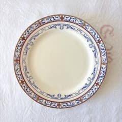 クレイユモントロー COLBERT コルベール アンティークディナープレート